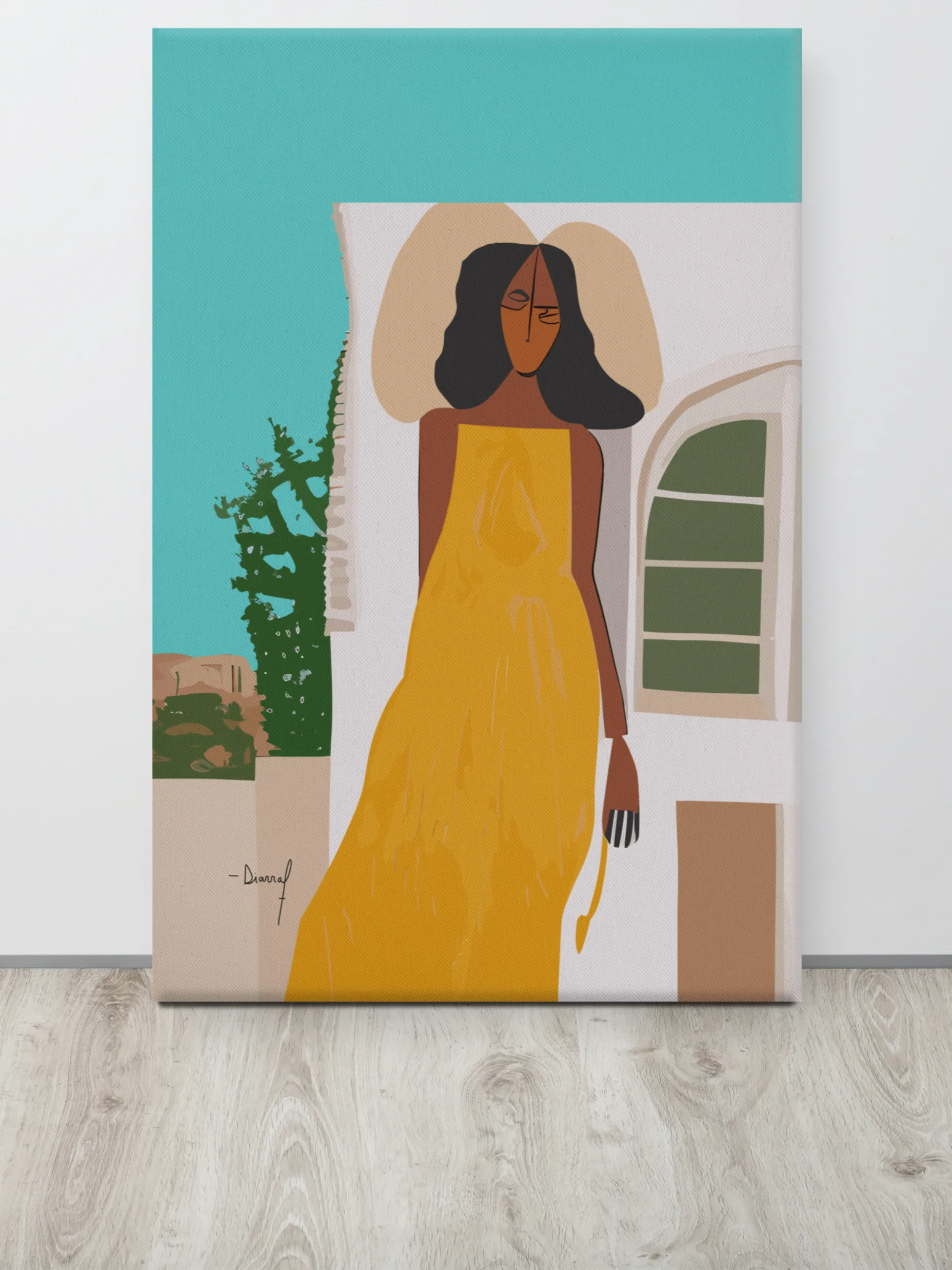 Tilene Walk | Canvas Art Print