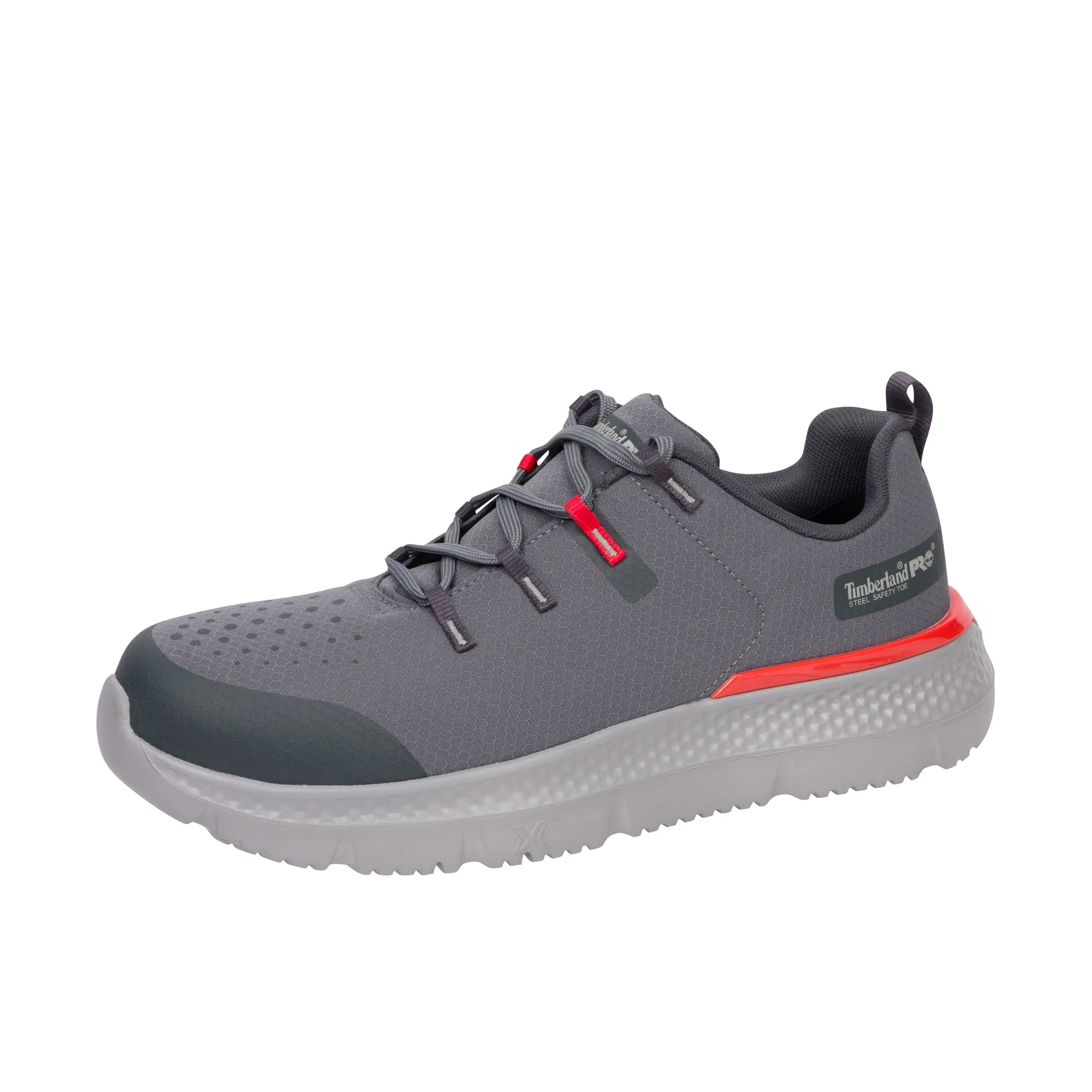 Timberland Pro Intercept  Steel Toe Grey Red