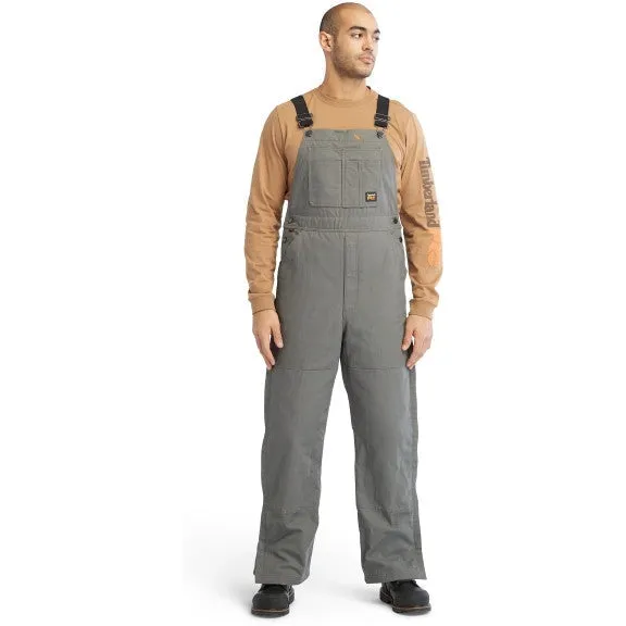 Timberland Pro Men's Gritman 100G Insulated Bib - Pewter - TB0A55RT060