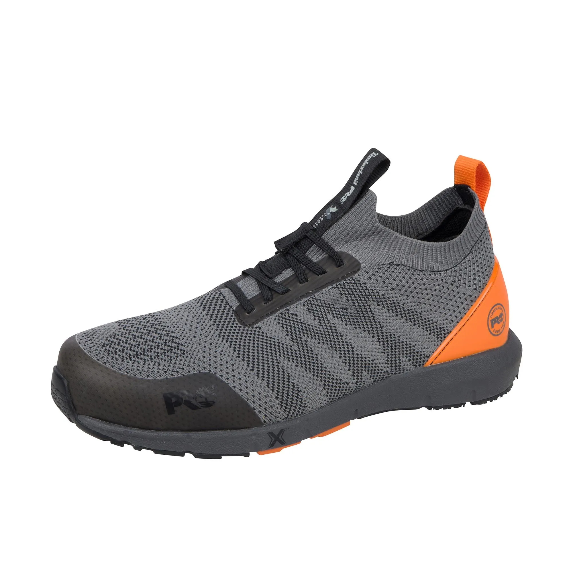 Timberland Pro Radius Knit Composite Toe Grey Orange