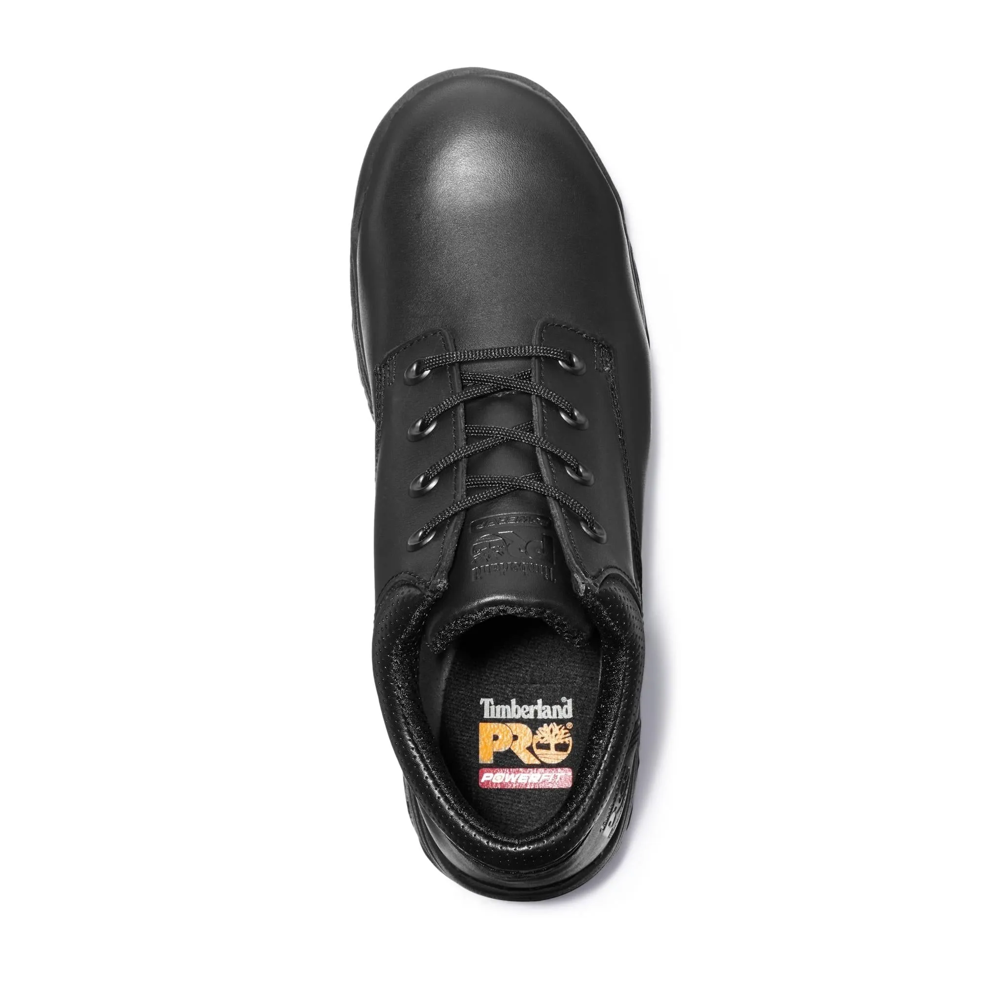 Titan Alloy-Toe Oxford Work Shoe Black