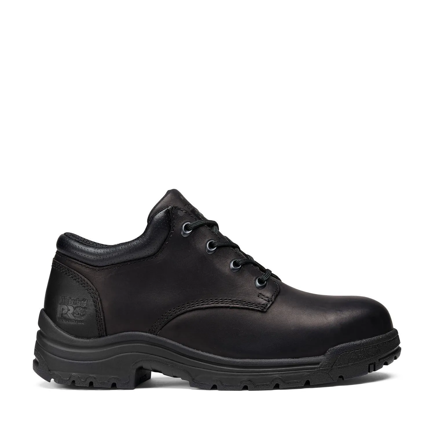 Titan Alloy-Toe Oxford Work Shoe Black