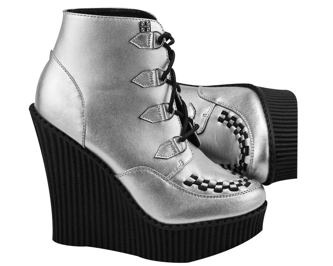 T.U.K Sliver Creeper Bootie Wedge