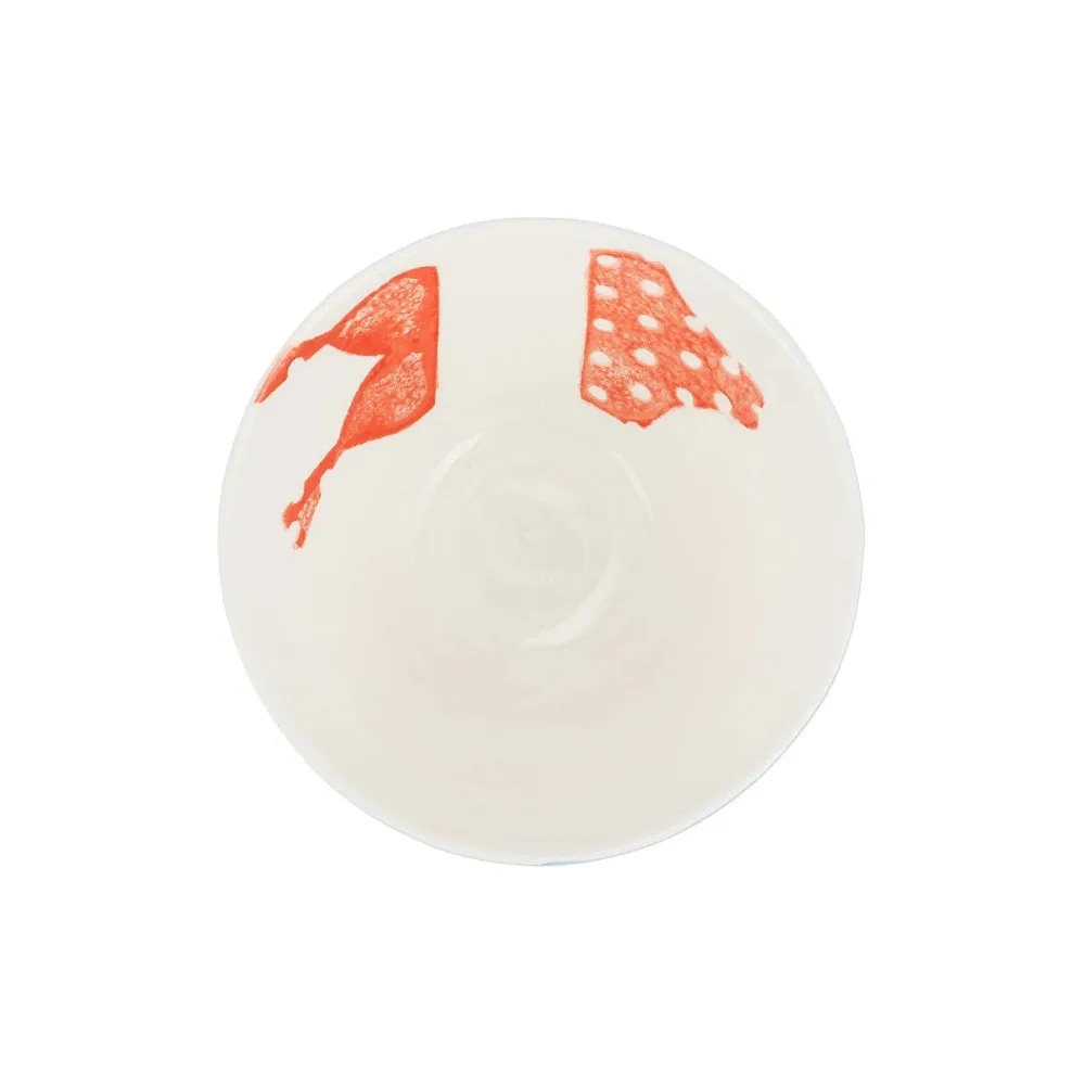 Vietri Riviera Red Bikini Cereal Bowl