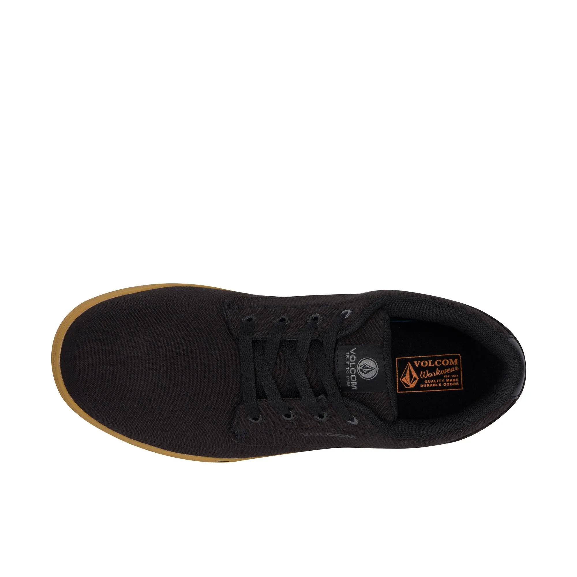 Volcom True Canvas Composite Toe Black And Gum