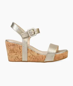 Wiltz Wedge - Gold