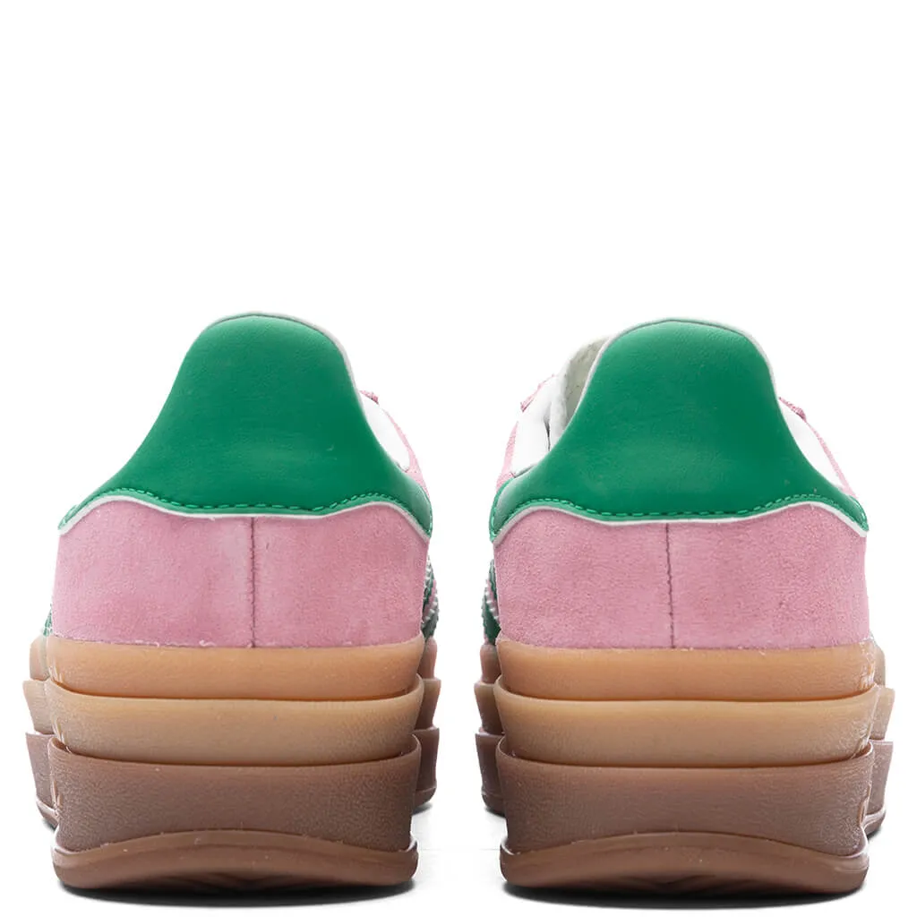 Women's Gazelle Bold - True Pink/Green/Cloud White