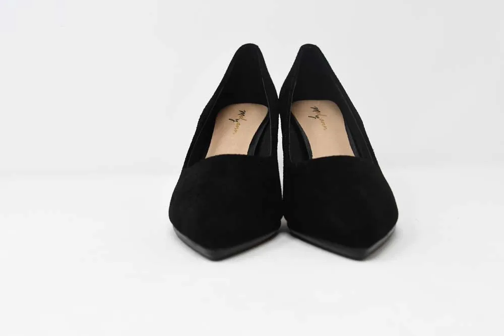 Yasmin Black Suede