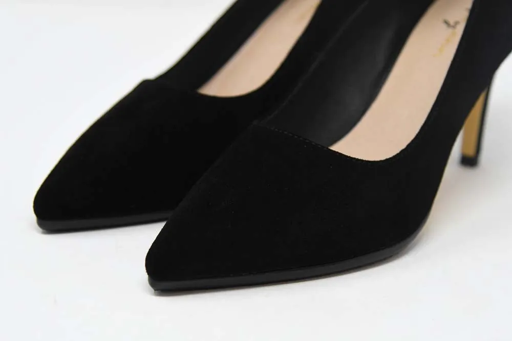 Yasmin Black Suede